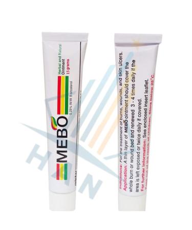 MEBO Burn Cream Ointment - 2 Tubes x 15g | Fast Healing First Aid for Wounds & Scars - Buy Online on GoSupps.com