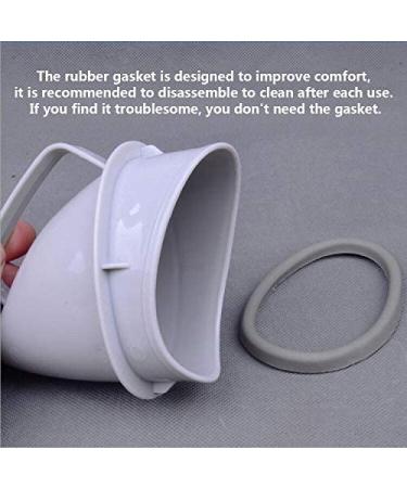 Portable Leak-Proof Female Urinal - 2000ml Capacity - Ideal for Women with Urinary Incontinence - Blue - Buy Online on GoSupps.com