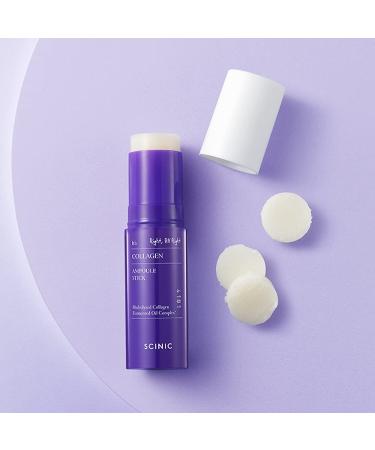 SCINIC Collagen Ampoule Stick 0.35fl.oz - Elasticity & Radiance Boosting Multi-Stick - Korean Skincare with Low-Molecular Weight Collagen & Fermented Oil - Buy Online on GoSupps.com