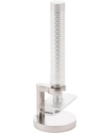 M HLE Classic Safety Razor Holder - Matt Chrome-Plated Shaving Stand for ROCCA & COMPANION Razors | International Shipping Available - Buy Online on GoSupps.com