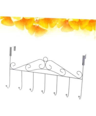 Alipis Over Door Clothes Hanger Rack Ceiling Hook Adhesive Hooks Hanging Hooks Hook up Ordinary Locker medium White - Buy Online on GoSupps.com