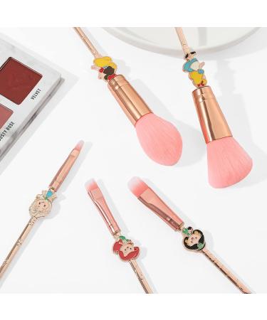 Snow White & Mermaid Makeup Brushes Set | Kawaii Novelty Brush Gift for Girls & Women - Buy Online on GoSupps.com