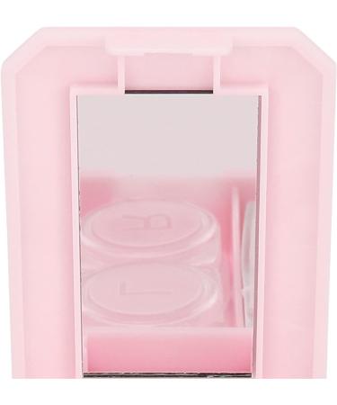 Pink Contact Lens Box & Tank - Easy Open Design for Travel Office & Home Use - Buy Online on GoSupps.com