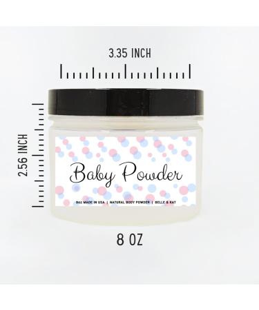 Body Powder for Women & Men Scented Baby Powder (classic powder fresh scent) Perfume Dusting Powder Bath Powder with Fragrance & Essential Oils Talc Free 8oz Container Made in USA - Buy Online on GoSupps.com