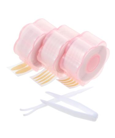 POPETPOP 3 Rolls Lace Double Eyelid Sticker Lifting Belt Double Eye Lifter Tape Eye Lift Strips Eyes Tool