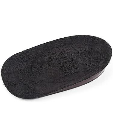 Gel Heel Inserts for Men - Shock Absorption Cushion Support for Heel Spurs & Cracked Heels - Flannel Black Large - Buy Online on GoSupps.com