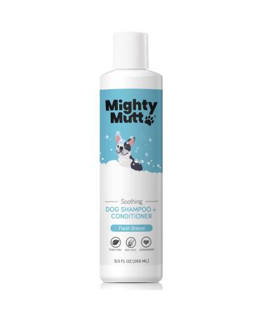 Mighty Mutt Natural & Hypoallergenic Dog Shampoo And Conditioner Anti-Itch Soothing And Deodorizing (9Oz)