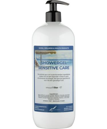 Claudius Showergel Sensitive Care 1 Liter met gratis pomp