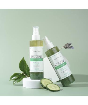 Revitalizing and antiaging FACIAL TONER with cucumber & witch hazel 200 ml - Buy Online on GoSupps.com