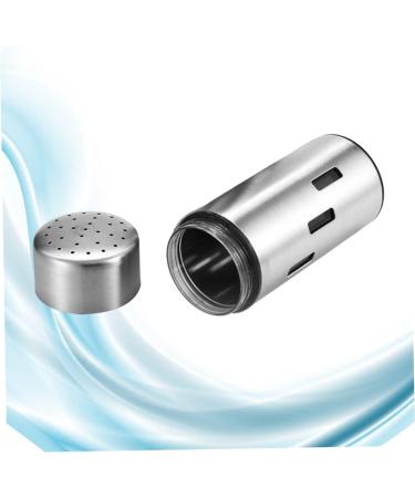 Zerodeko 1pc Heart Shaped Bowl Handle Replacement Storage Jar Cooking Enjoyment Lid to Keep Spices Fresh Practical and Beautiful Kitchen Product Duster Spice Jar Stainless Steel Salt Shaker 5X5CM Silver - Buy Online on GoSupps.com
