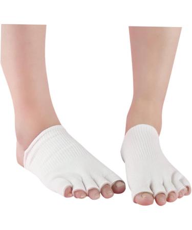 minkissy 1 Pair Moisturizing Gel Socks Heel Sleeves for Cracked Heels Gel Feet Sock Dry Cracked Oils Socks Moisturizing Socks Gel Spa Socks Foot Spa Socks Protector - Buy Online on GoSupps.com