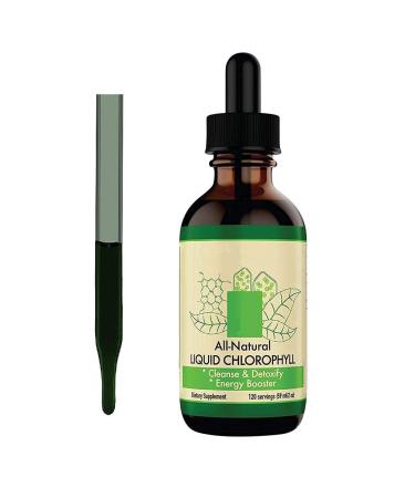 BBABBT Liquid Chlorophyll Drops 59ml All- Concentrate Energy Booster Digestion and Immune System Supports Internal