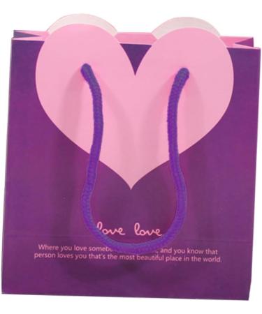Healifty 3pcs Paper Bags Wedding Paper Bag Papar Bags Purple Love Shopping Gift Bag 1 count (Pack of 1) Purplex3pcs - Buy Online on GoSupps.com