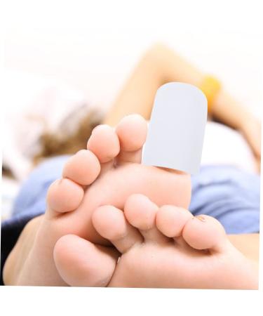 GLEAVI Bunion Toe Straightener Pair Separator - Big Toe Spacers & Thumb Protector Gel - Bunion Spreader for Foot - White - Buy Online on GoSupps.com