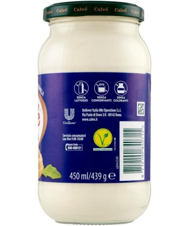  Italian Gourmet E.R. Calve Calve Calve Mayonnaise Sauces 440 ml 400 g Pack of 3 - Buy Online on GoSupps.com