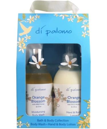 Di Palomo Orange Blossom Duo: Luxurious Body Wash & Lotion for Radiant Skin | International Shipping Available - Buy Online on GoSupps.com