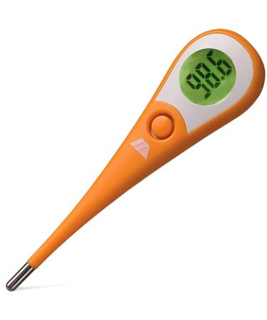 Mabis DMI 8-Second Ultra Premium Digital Thermometer 8 Sec Orange