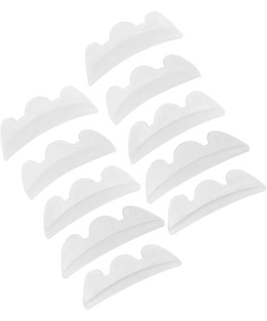 FRCOLOR 40 Pairs Eyelash Spacer Eyelash Lift Shield Eyelash Pad Made of Silicone Cosmetic Studio Fixed Eyelash Curler Tool Eyelash Lifting Kit Eyelash Perm Device Translucent Crown - Buy Online on GoSupps.com