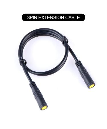 Greenergia 3Pin Male to Male Extension Cable for BBS/Hub Motor Conversion Kit - Buy Online on GoSupps.com