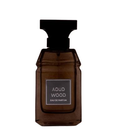 Aoud Wood EDP Eau de Parfum 2.7oz 80ml Inspired by T. Ford Oud Wood Long Lasting Perfume for Women & Men Oil based Parfums Made in Dubai