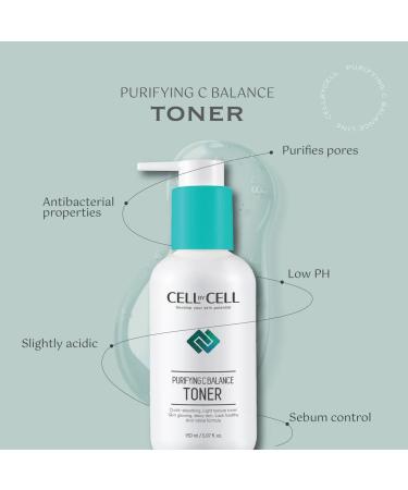 Purifying C Balance Toner - Mildly Acidic Formula for Sebum Control & Soothing Benefits | 150ml - International Shipping Available - Buy Online on GoSupps.com