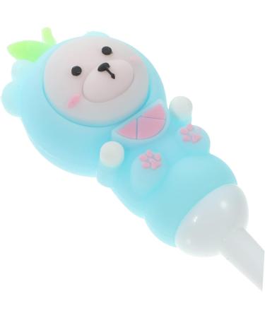 Ipetboom 8 STK Kids Toothbrush Set - Soft Bristles Travel Toothbrushes for Toddlers | Cute Bear & Sweet Fruit Designs - Buy Online on GoSupps.com