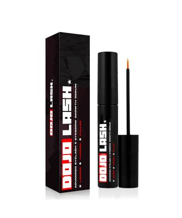 DOJO Lash Serum for Eyelash Growth - Eyebrow Enhancer and Lash Boost Serum - Promotes Appearance of Longer  Thicker  Fuller & Healthier Eyelashes and Brows - Improved Formula with Biotin (3ml)