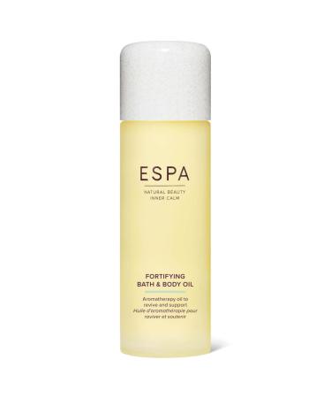 ESPA | Fortifying Bath and Body Oil | 100ml | Eucalyptus & Tea Tree | Contains Magnesium & Ashwagandha