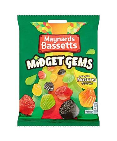 Maynards Bassetts Midget Gems 160g