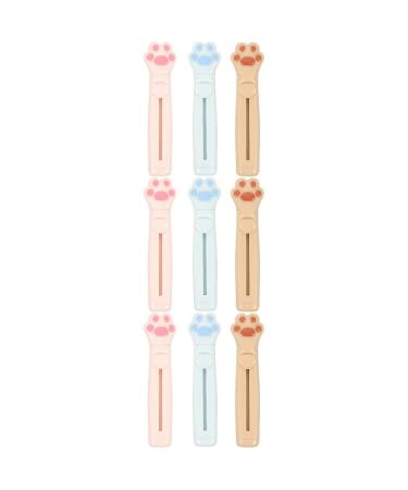 ABOOFAN 9 STK eyebrow scissors paper cutter nose hair cutter eyebrow shapers Bartschneider female trimmer trimmer for the bikinizone letter opener Miss shaver pp unisex