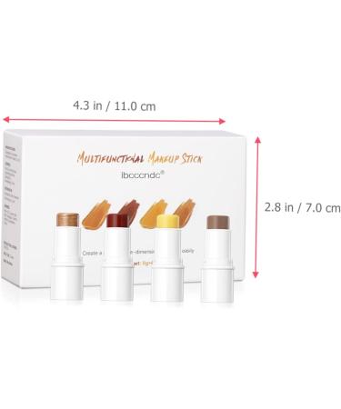 LALADEFIEE 1 Set Contour Stick Liquid Blush Highlighter Makeup Cream Neopentyl Di(ethylhexanoate) Ester - Buy Online on GoSupps.com