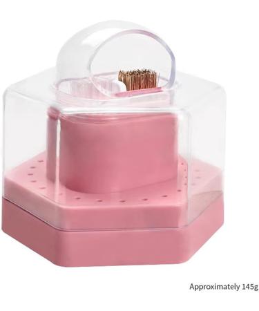 2 In 1 24 Holes Drill Holder Cleaning Brush Case Drill Bits Display Dustproof Bits Stand Display Box White - Buy Online on GoSupps.com