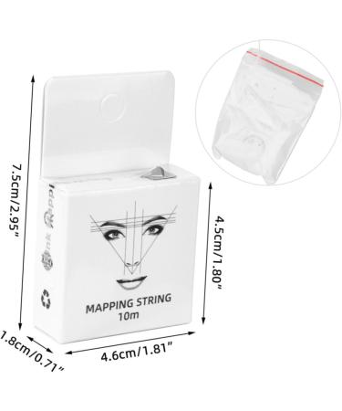 Hemoton 4pcs Eyebrow Shaping Tool Cosmetic Measuring Tools Eyebrow Mapping Tool Measuring Ruler Portable - Buy Online on GoSupps.com