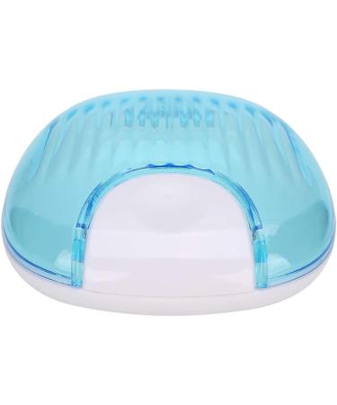 Orthodontic Storage Case - Portable Waterproof Mouthpiece Compressor Box with Press Lock Design (Sky Blue & White) - 1 PC - Buy Online on GoSupps.com