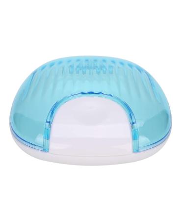 Sky Blue Waterproof Orthodontic Storage Case | Mouth Protection & Prosthesis Container for International Shipping - Buy Online on GoSupps.com