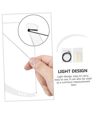 Beavorty 4 Sets Positioning Ruler Drawing Line Flexible Ruler Eyebrow Tool Nose Bridge Ruler Ink Line Balance 1 count (Pack of 1) As Shownx4pcs - Buy Online on GoSupps.com