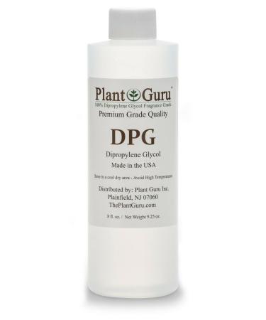 Dipropylene Glycol DPG 8 oz. - Fragrance Grade Carrier Oil - Great for Incense Making Perfume and Body Oils. Odorless 8 Fl Oz (Pack of 1)