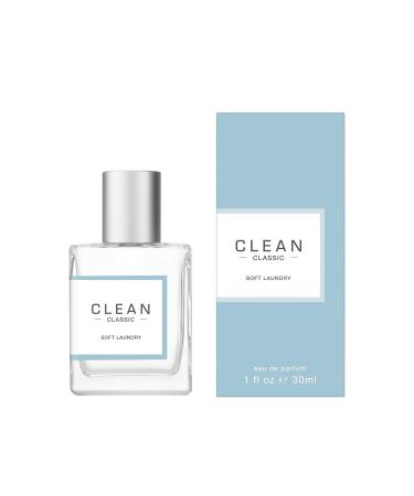 CLEAN CLASSIC Eau de Parfum Light Casual Perfume Layerable Spray Fragrance Formulated with Vegan Phthalate-Free & Paraben-Free Ingredients 1 Fl Oz (Pack of 1) Soft Laundry - Buy Online on GoSupps.com
