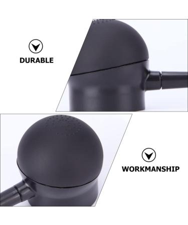 MUSISALY 1pc Silicone Nozzle Hairdressing Sprayer Hair Fibers Pump Powder Spray Bottle Plastic Abs Black - Buy Online on GoSupps.com