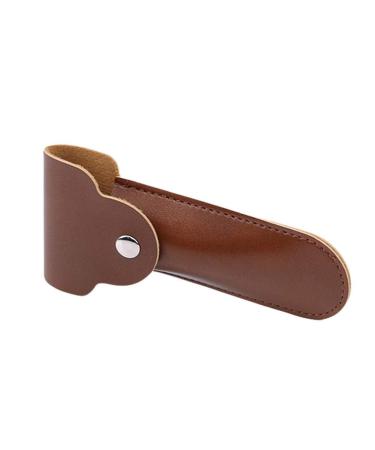 Premium Shaver Case Leather Shaver and Razor Case Retro Style Double Edge Ready for Men Dresser