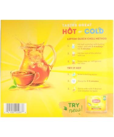 Lipton Regular Tea Bags 100 count each (pack of 2) - Buy Online on GoSupps.com