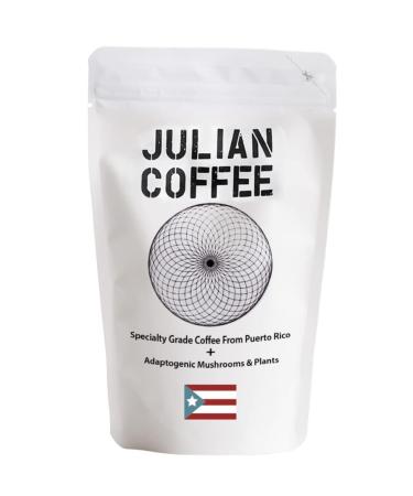 Julian Coffee - Adaptogenic Mushroom Ground Coffee. For mental clarity focus mood & overall immunity. (140 servings 35oz) 992.0 gram