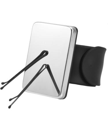Magnetic Hair Clips Bracelet | Hair Clip Collector & Hairdresser Accessories | Black Hairpin Holder for Salon Styling - Buy Online on GoSupps.com