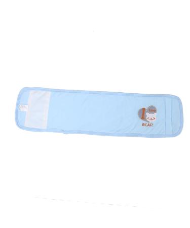 Garosa Baby Belly Button Band | Thickened Cotton Newborn Umbilical Support | Warm Blue Waist Cover for Infants - Buy Online on GoSupps.com