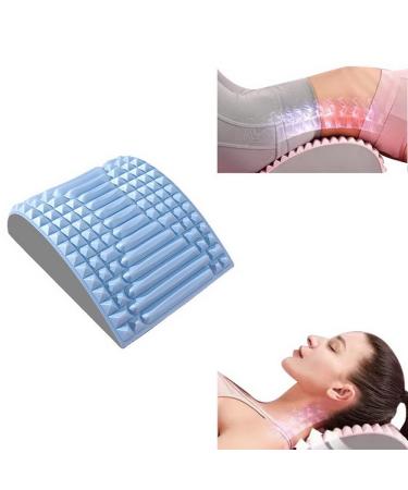 Neck and back neck-crack-waist massage device for relieving pain in the lower back multi-level adjustable spinal correction board yoga-dehner for sciatica scoliosis band