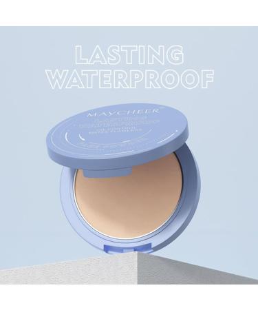 Oil Control Face Pressed Powder - Matte Translucent Setting Powder Waterproof & Long Lasting Cruelty-Free Makeup 0.35Oz (01 White - Buy Online on GoSupps.com