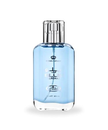 Al-Rehab Blue EDP - 50ML (1.7 OZ) Long Lasting & Luxurious Scents of Arabia Perfumes For Men & Women. 1.7 Fl Oz (Pack of 1) Blue Spray - Buy Online on GoSupps.com