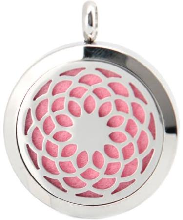 ULTNICE Aromatherapy Oil Diffuser Pendant Necklace - Essential Oil Jewelry for Stress Relief & Wellness - Buy Online on GoSupps.com