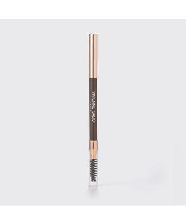  Vivienne Sab Vivienne Sabo Powdery Eyebrow Pen Powder veluxer (dark brown) - Buy Online on GoSupps.com