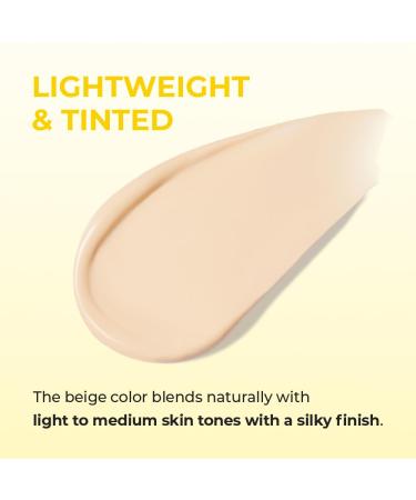 Porebarrier Tinted Moisturizer SPF 50 - Lightweight Beige Base Makeup for All Skin Types | SKIN&LAB - Buy Online on GoSupps.com